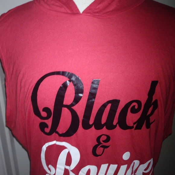 Popular Sports Size 3X "Black & Boujee"" Top - Picture 3 of 7